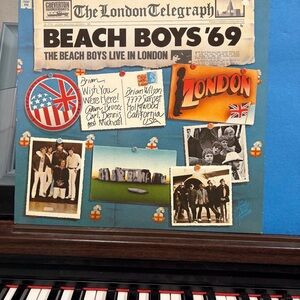Beach Boys Live in London '69 Vinyl Record